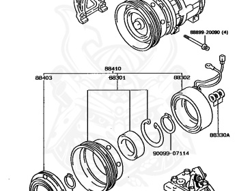 Toyota - Corona - AT170 - 1992 - EXS TYPE - SEDAN - Manual - 5AFE