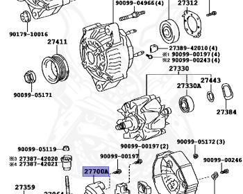 Toyota - Corolla - EE101 - 1995 - LX TYPE - 4-DOOR(SEDAN) - Automatic - 4EFE