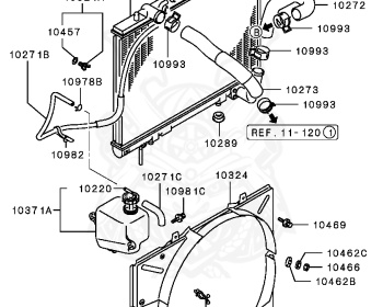 Mitsubishi - Strada - K74T - 1999 - GJERXF - 4D56