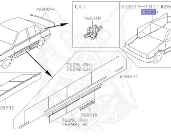 Nissan - Sunny - B11 - 1986 - XJ - SEDAN(S) - AUTOMATIC TRANSMISSION(AT) - CD17