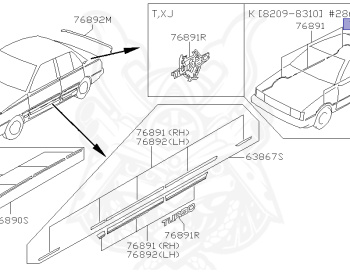 Nissan - Sunny - B11 - 1986 - XJ - SEDAN(S) - AUTOMATIC TRANSMISSION(AT) - CD17