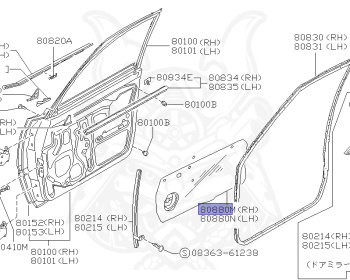 Nissan - Sunny - B11 - 1985 - GL TYPE - SEDAN(S) - AUTOMATIC TRANSMISSION(AT) - E15S