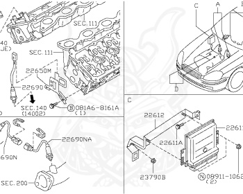 Nissan - Fuga - Y50 - 2006 - 450GT - SEDAN(S) - 2 WHEEL DRIVE(2WD) - AUTOMATIC TRANSMISSION(AT) - VK45DE