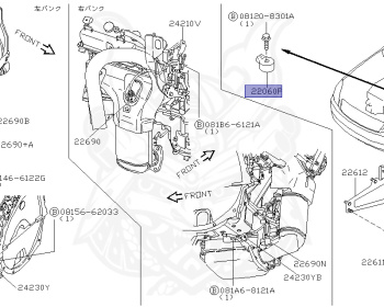 Nissan - Teana - J31 - 2004 - JK - SEDAN(S) - 2 WHEEL DRIVE(2WD) - AUTOMATIC TRANSMISSION(AT) - VQ23DE