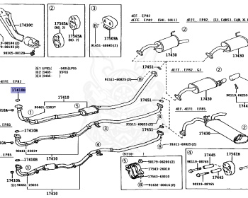 Toyota - Starlet - EP82 - 1990 - S TYPE - 3-DOOR - Manual - 4EF