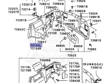 Mitsubishi - GTO - Z16A - 1999 - MNGF2 - 6G72
