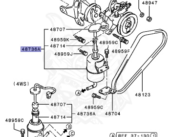 Mitsubishi - GTO - Z16A - 1999 - MNPM2 - 6G72