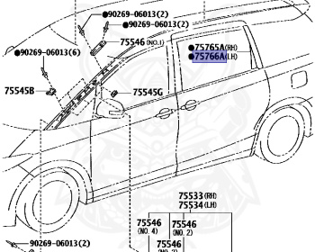 Toyota - Estima - ACR50W - 2010 - AERAS TYPE - Variator - 2AZFE