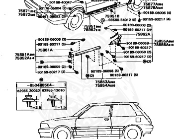 Toyota - Corolla - AE82 - 1986 - FX-R TYPE - 3-DOOR - Manual - 4AELU