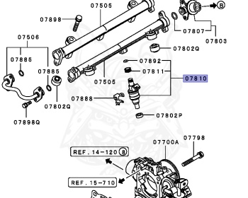 Mitsubishi - GTO - Z15A - 1990 - MJGF - 6G72