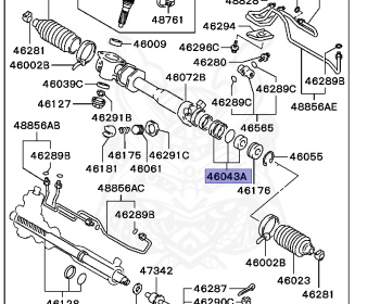 Mitsubishi - Diamante - F27A - 1993 - TRPM - 6G72