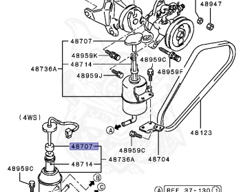 Mitsubishi - GTO - Z16A - 1991 - MNGF - 6G72