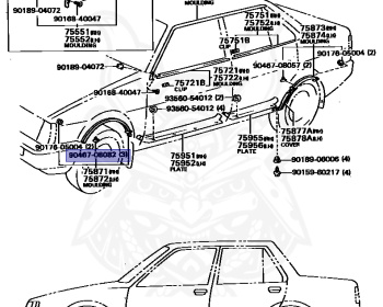 Toyota - Corolla - AE81 - 1986 - SE TYPE - 4-DOOR - Manual - 3ALU