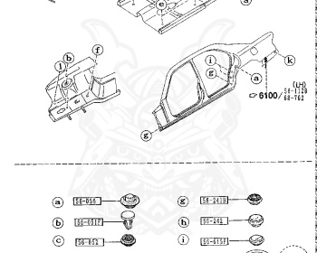 Mazda - Efini MS-9 - HDES - Mar-1991 - Right hand - JE-ZE