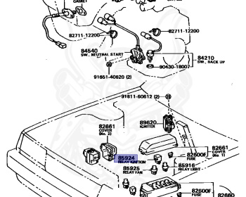 Toyota - Corona - ST162 - 1985 - GT TYPE - 4-DOOR - Manual - 3SGELU