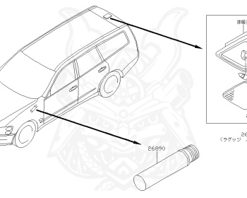 Nissan - Stagea - M35 - 2006 - 350RX FOUR - WAGON(W) - 4 WHEEL DRIVE(4WD) - 5 SPEED A/T(AT.F5) - IRS TYPE(IRS) - VQ35DE