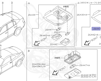Nissan - Skyline - V35 - 2003 - 350GT - COUPE(C) - 2 WHEEL DRIVE(2WD) - MANUAL MISSION 6-SPEED(MT.F6) - VQ35DE