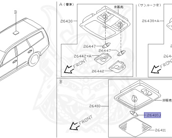 Nissan - Stagea - M35 - 2001 - 250RX FOUR - WAGON(W) - 4 WHEEL DRIVE(4WD) - 5 SPEED A/T(AT.F5) - IRS TYPE(IRS) - VQ25DD