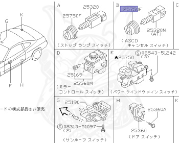 Nissan - Silvia - S15 - 2000 - SPEC S - HARDTOP(K) - MANUAL TRANS 5-SPEED(MT.F5) - TWO WHEELS STEERING(2WS) - SR20DE