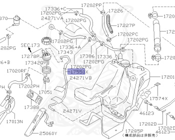 Nissan - Laurel - C35 - 1997 - Medallist - HARDTOP(K) - 2 WHEEL DRIVE(2WD) - AUTOMATIC TRANSMISSION(AT) - IRS TYPE(IRS) - RB25DE