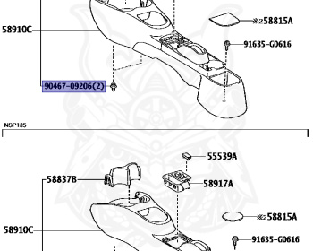 Toyota - Vitz - KSP130 - 2010 - F TYPE - 5-DOOR - Variator - 1KRFE