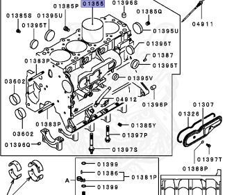 Mitsubishi - Pajero - V14V - 1992 - NST - 4D56