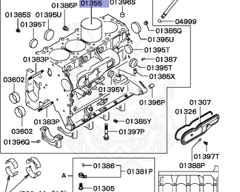Mitsubishi - Strada - K74T - 1996 - GJENXF - 4D56