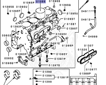 Mitsubishi - Delica Truck - P25T - 1995 - HNJT - 4D56
