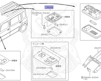 Nissan - Cube Cubic - GZ11 - 2003 - EX Grade - WAGON(W) - 2 WHEEL DRIVE(2WD) - AUTOMATIC TRANSMISSION(AT) - CR14DE