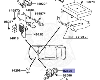 Mitsubishi - Lancer - CK1A - 1997 - SNJE - 4G13