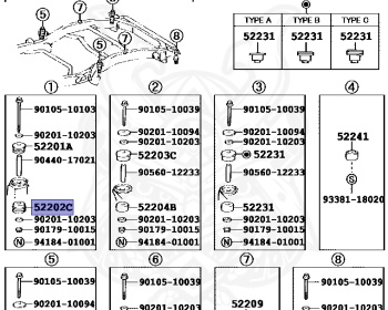 Genuine Land Cruiser HZJ79 Exterior OEM parts supplied from Japan