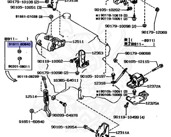 Toyota - Corona - ST171 - 1990 - G TYPE - LIFTBACK - Automatic - 3SFE