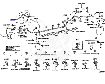 Toyota - Aristo - JZS147 - 1992 - 3.0V TYPE - 2JZGTE