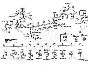 Toyota - Aristo - JZS147 - 1992 - 3.0V TYPE - 2JZGTE