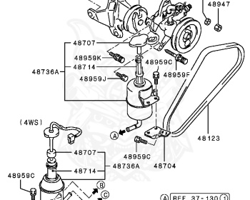 Mitsubishi - GTO - Z16A - 1992 - MNGF - 6G72