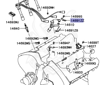 Mitsubishi - Galant VR-4 - EC5A - 1998 - SYGF - 6A13