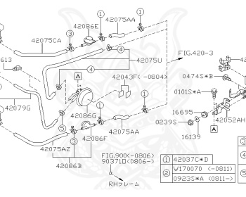 Subaru - Forester - SHJ - Jan-2010 - XSL - Wagon - 4W - 4-speed automatic transmission - Right hand - FB20