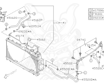 Subaru - Forester - SH5 - Jan-2010 - Dec-2011 - XT - Wagon - 4W - 5-speed manual transmission - Right hand - EJ20T