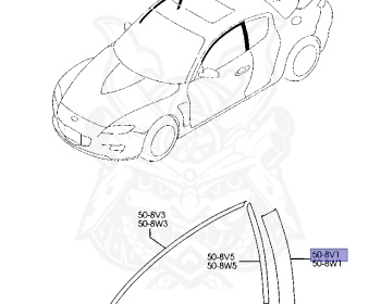 Mazda - RX-8 - SE3P - Feb-2008 - Right hand - 13-MSP