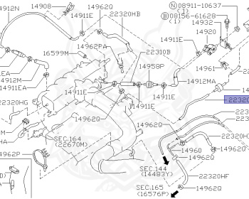 Nissan - Cedric/Gloria - Y34 - 1999 - 250T - HARDTOP(K) - 4 WHEEL DRIVE(4WD) - AUTOMATIC-FLOOR SHIFT(AT.F4) - RB25DET