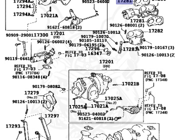 Toyota - Aristo - JZS147 - 1991 - 3.0V TYPE - 2JZGTE
