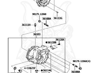 Toyota - Vitz - NSP135 - 2013 - U TYPE - 5-DOOR - Variator - 1NRFE