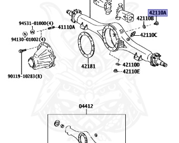 Toyota - Dyna - XZU424 - 2006 - Manual - N04C