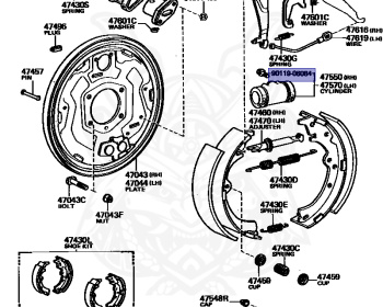 Toyota - Crown - LS110 - 1980 - STANDARD TYPE - 4-DOOR - Manual - L