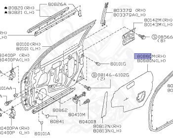 Nissan - Skyline - R34 25GT - ENR34 - 1998 - 25GT - 4 DOOR SEDAN(4S) - AUTOMATIC-FLOOR SHIFT(AT.F4) - High cast, 2-link (IRS.2WD) - RB25DE
