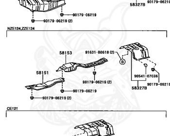 Toyota - Corolla - NZE120 - 2003 - X TYPE - SEDAN - Manual - 2NZFE