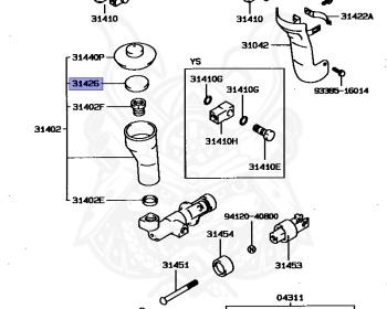 Toyota - Crown - GS130 - 1987 - STANDARD TYPE - SEDAN - Manual - 1GE