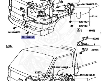 Toyota - Hiace - LH80 - 1986 - Automatic - 2L