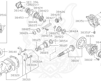 Nissan - Skyline - R34 25GT - ENR34 - 1998 - 25GT - 4 DOOR SEDAN(4S) - AUTOMATIC-FLOOR SHIFT(AT.F4) - High cast, 2-link (IRS.2WD) - RB25DE
