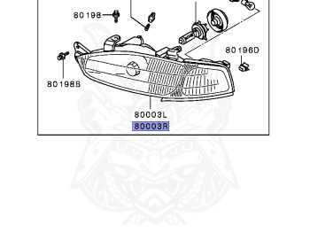 Mitsubishi - Mirage - CJ1A - 1995 - MNJE - 4G13